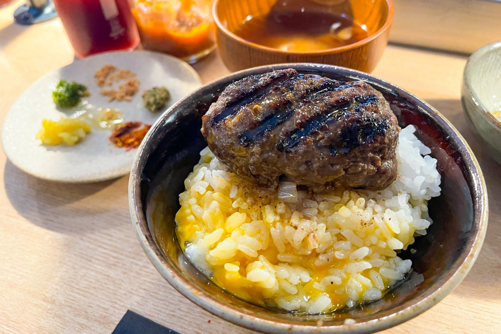 米 と 渋谷 挽肉